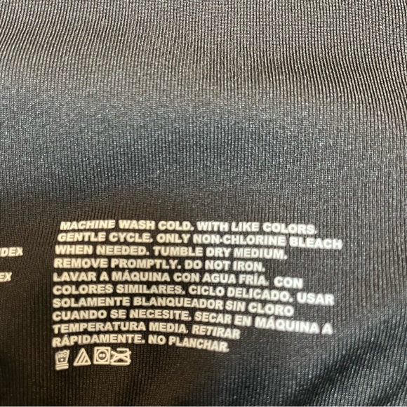 Women’s Black Avia XXXL Racerback Sports Bra Intimate Apparel - Picture 4 of 5